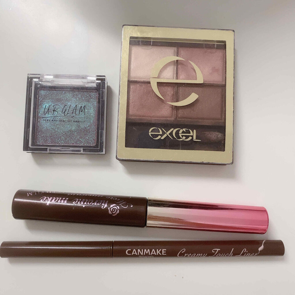 UR GLAM　POWDER EYESHADOW/U R GLAM/単色アイシャドウを使ったクチコミ（2枚目）