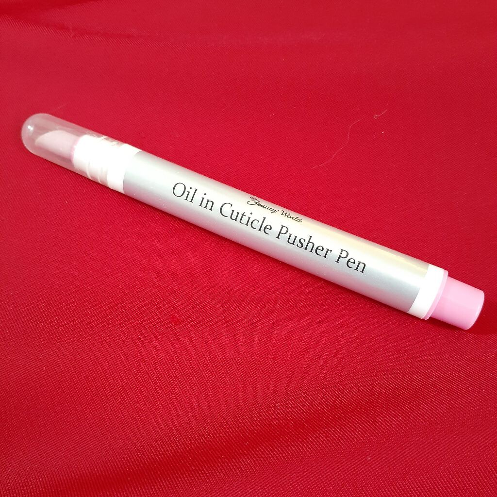 オイルインキューティクルプッシャーペン/ビューティーワールド/ネイル用品を使ったクチコミ（1枚目）