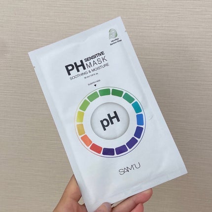 PHセンシティブマスクスージング&モイスト/SAM'U/シートマスク・パックを使ったクチコミ(1枚目)