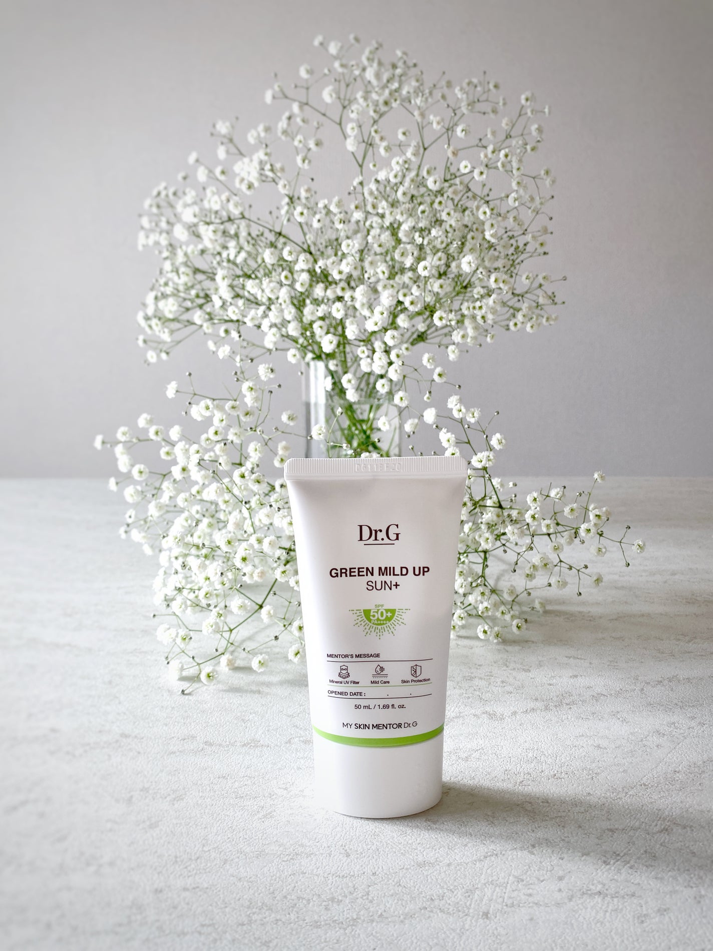 グリーンマイルドアップサンプラス/Dr.G/日焼け止めクリームを使ったクチコミ(1枚目)