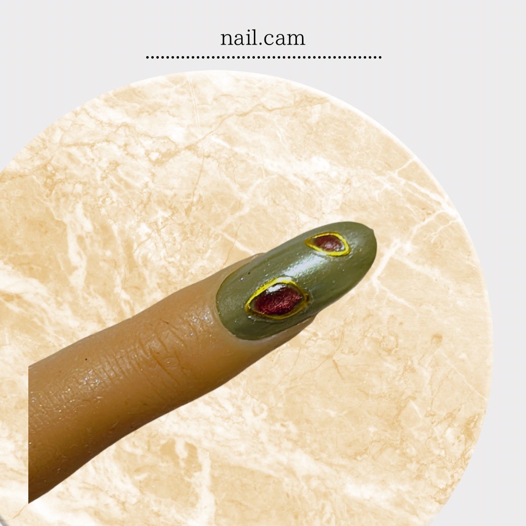 5ミクロンマグネット/ネイル工房/ジェルネイルを使ったクチコミ(3枚目)