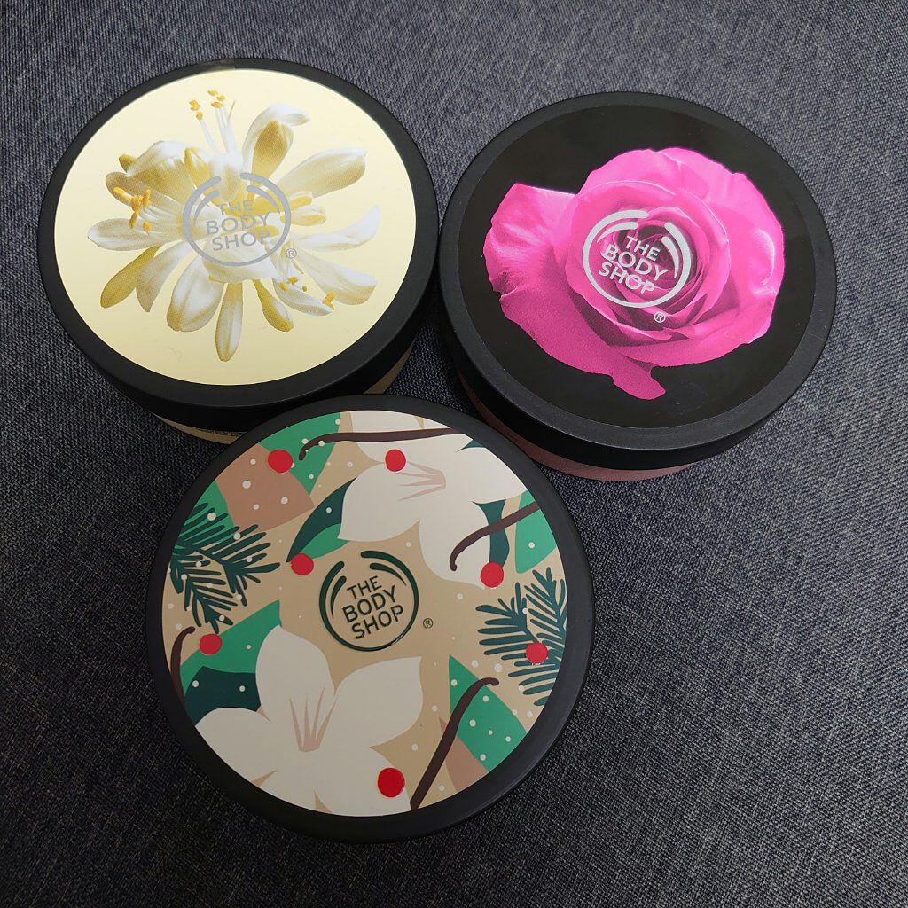 ボディバター モリンガ /THE BODY SHOP/ボディクリームを使ったクチコミ（1枚目）