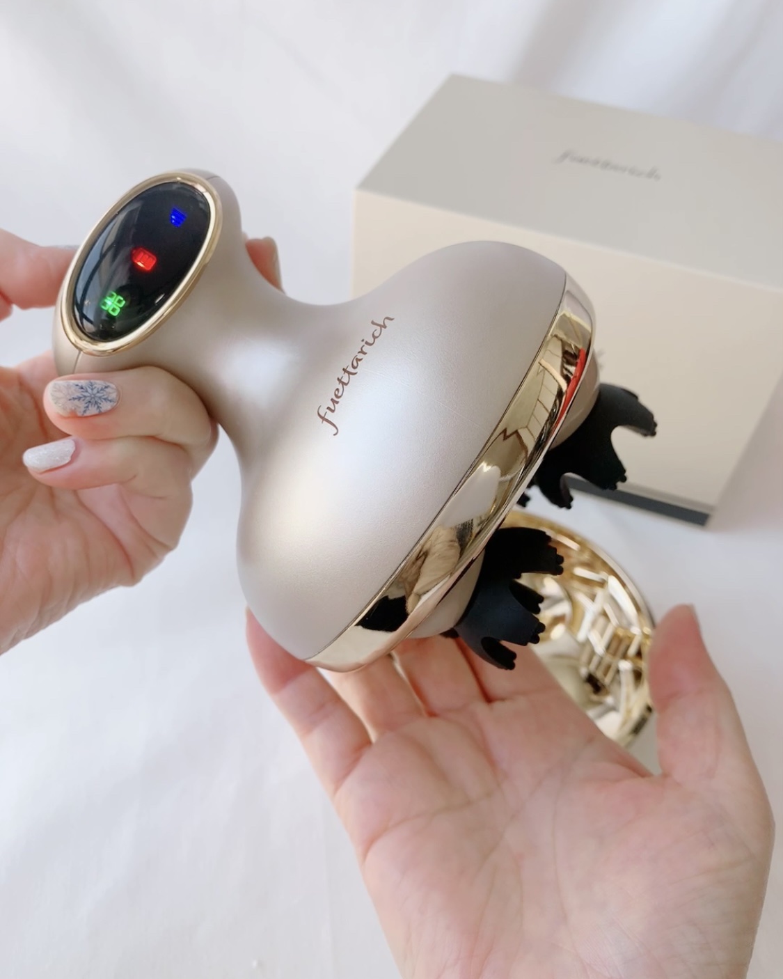 スカルプ ヘッドスパ/fuettarich (フエッタリッチ)/ヘッドマッサージャーを使ったクチコミ（2枚目）