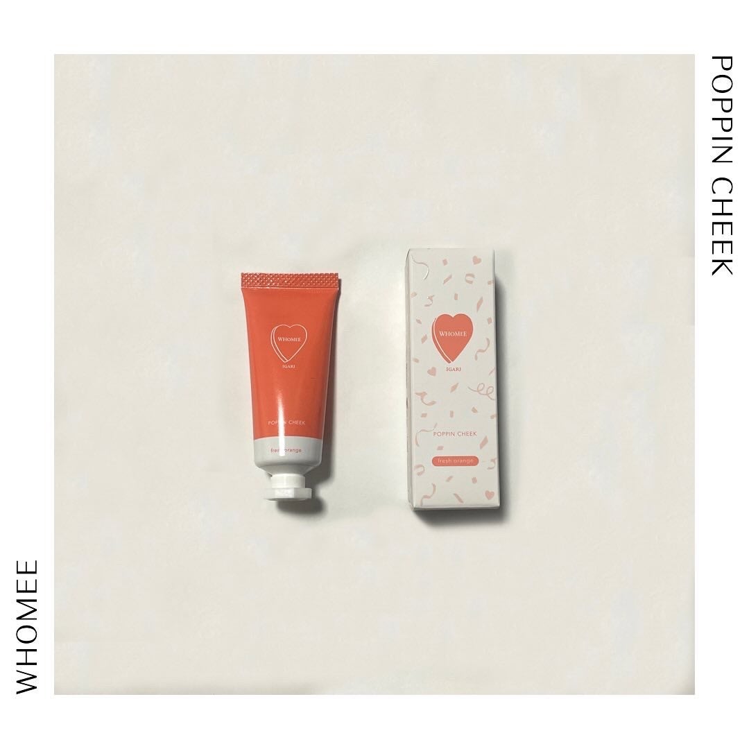 ポッピンチーク/WHOMEE/ジェル・クリームチークを使ったクチコミ(1枚目)
