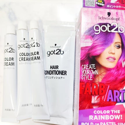 カラークリーム/got2b/ヘアカラーを使ったクチコミ(1枚目)