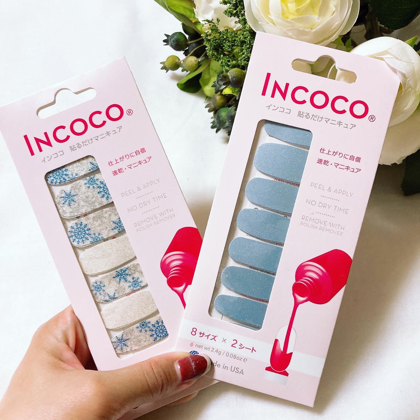 INCOCO インココ  マニキュアシート アーバン ライト（Urban Lights）/インココ/ネイルシールを使ったクチコミ（1枚目）