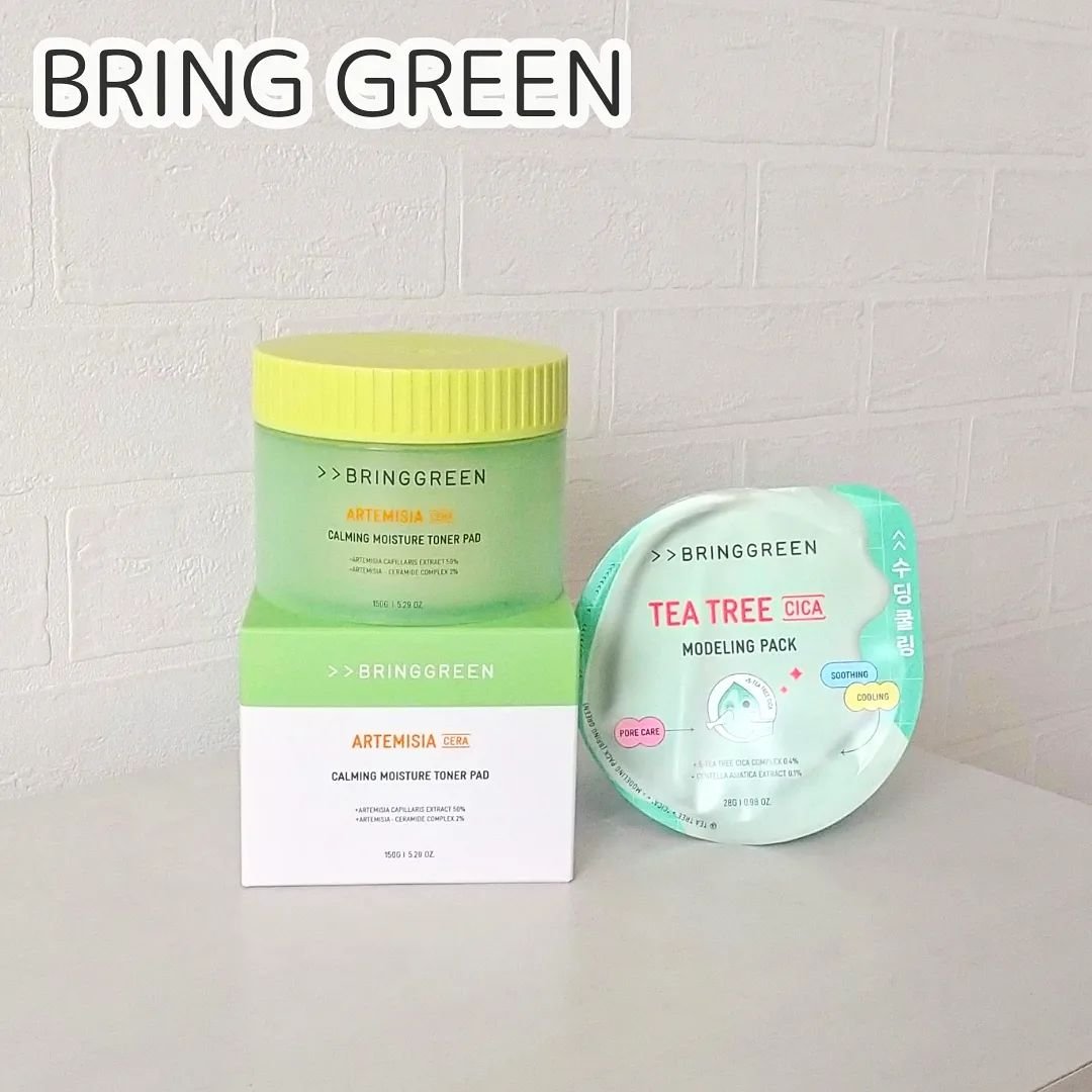 ヨモギセラカーミングモイスチャートナーパッド/BRING GREEN/トナーパッドを使ったクチコミ（2枚目）