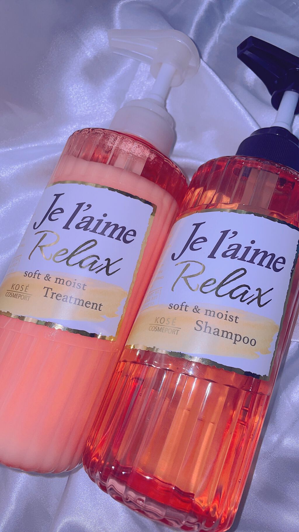 リラックス シャンプー／トリートメント（ソフト＆モイスト）/Je l'aime/シャンプー・コンディショナーを使ったクチコミ（1枚目）