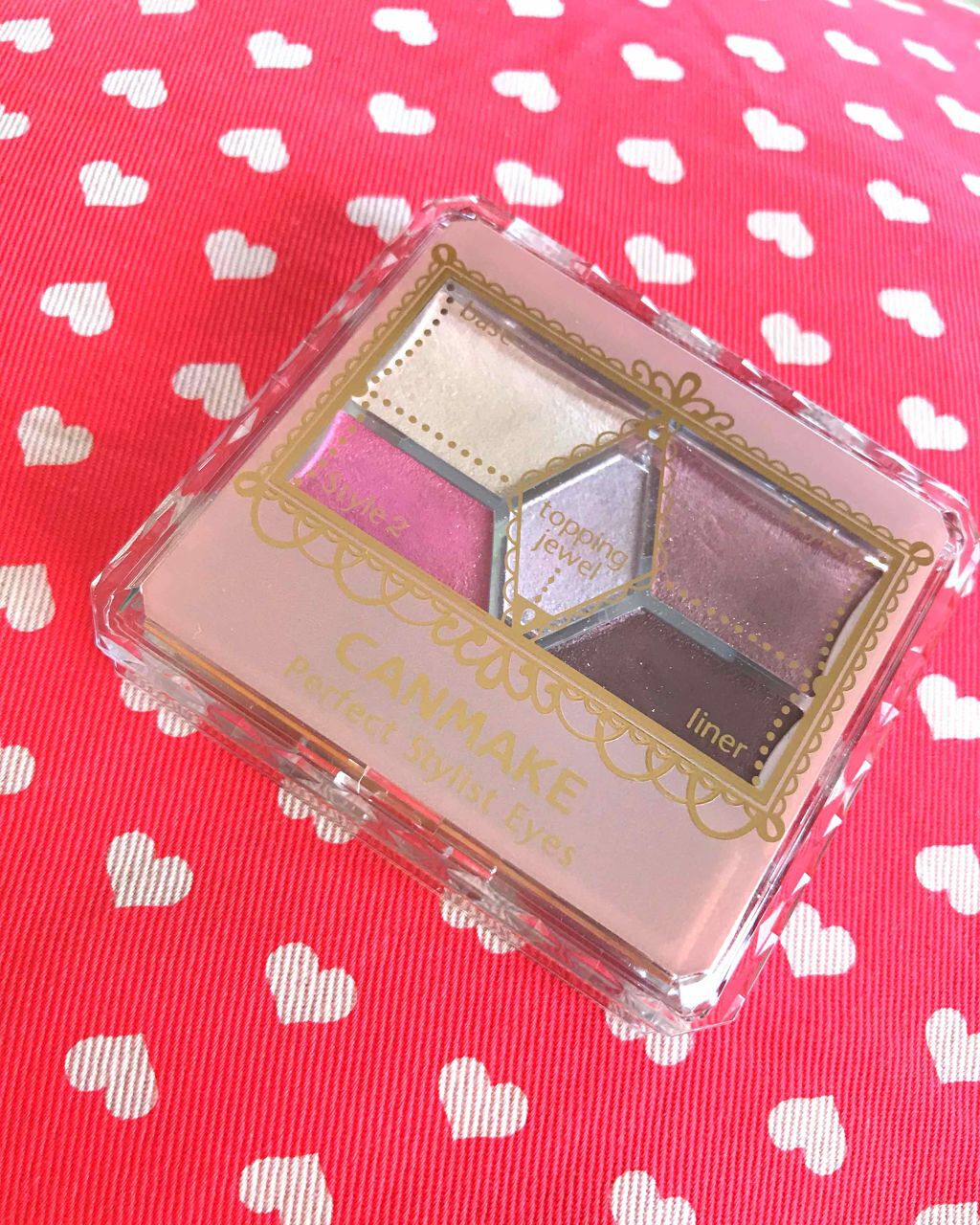 【旧品】パーフェクトスタイリストアイズ/キャンメイク/アイシャドウパレットを使ったクチコミ（1枚目）