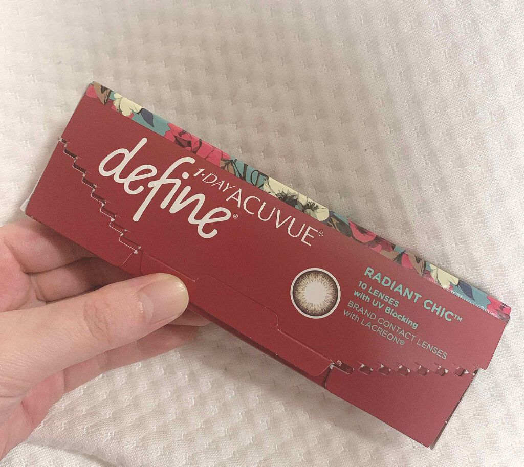 ワンデーアキュビュー®ディファイン®モイスト®/アキュビュー® ディファイン®/ワンデー（１DAY）カラコンを使ったクチコミ（1枚目）