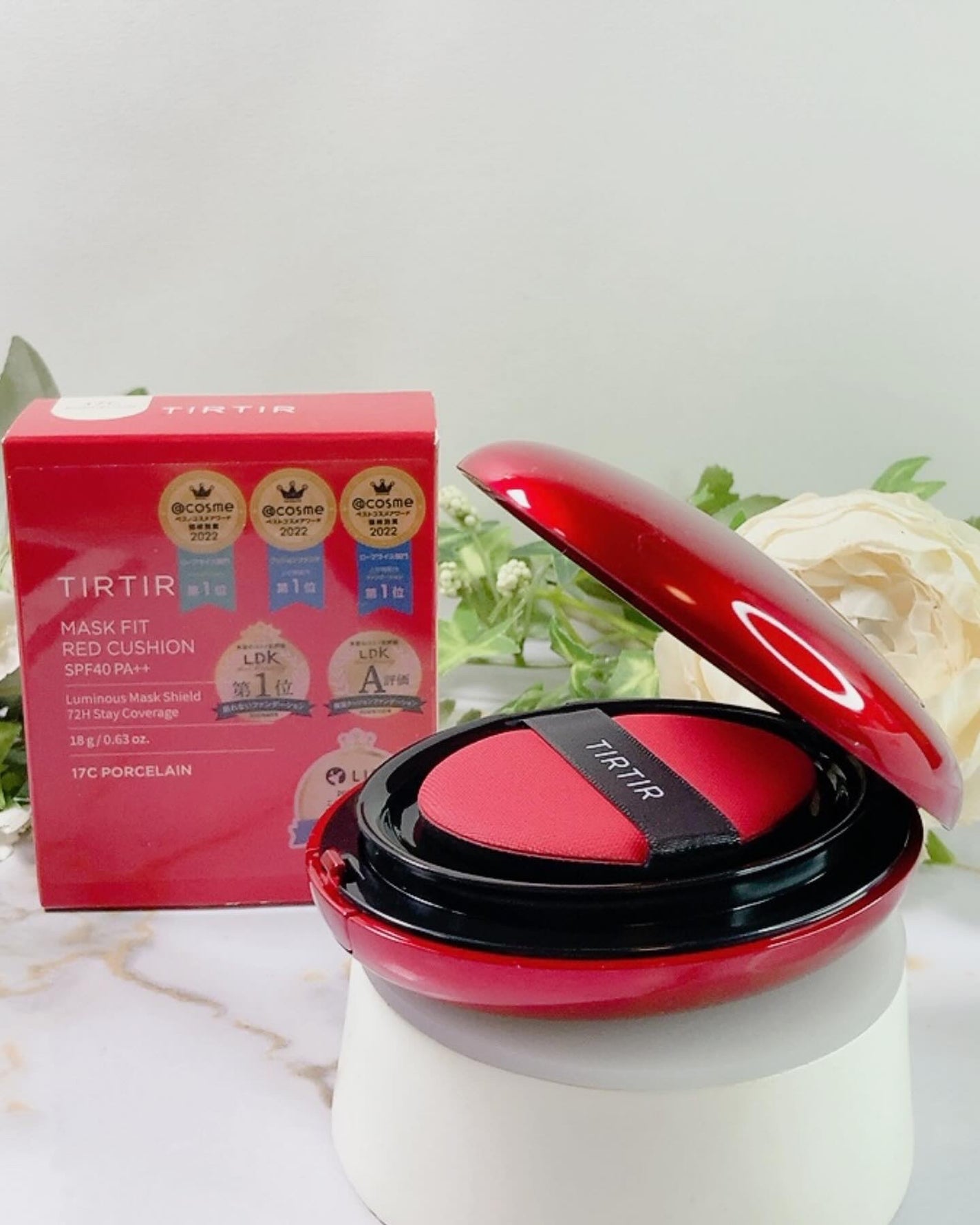 マスク フィット レッド クッション/TIRTIR(ティルティル)/クッションファンデーションを使ったクチコミ(6枚目)
