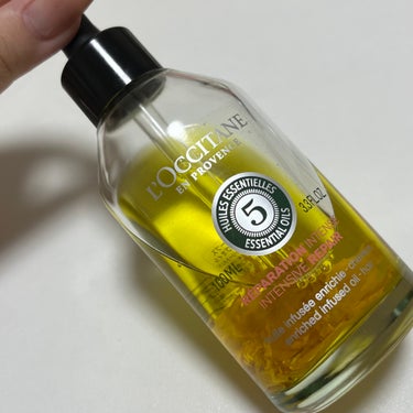 ファイブハーブス リペアリングインテンシヴオイル/L'OCCITANE/ヘアオイルを使ったクチコミ（1枚目）