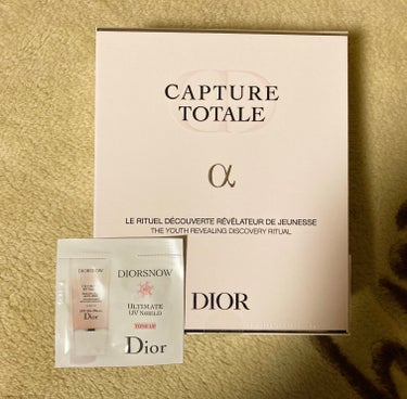 カプチュール トータル セル ENGY ディスカバリー キット/Dior/スキンケアキットを使ったクチコミ（1枚目）