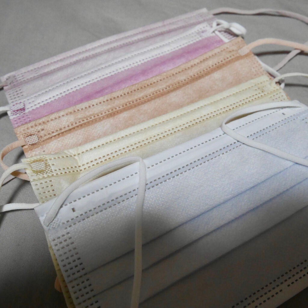 やわらかマスク 51枚入り/CICIBELLA/マスクを使ったクチコミ(2枚目)