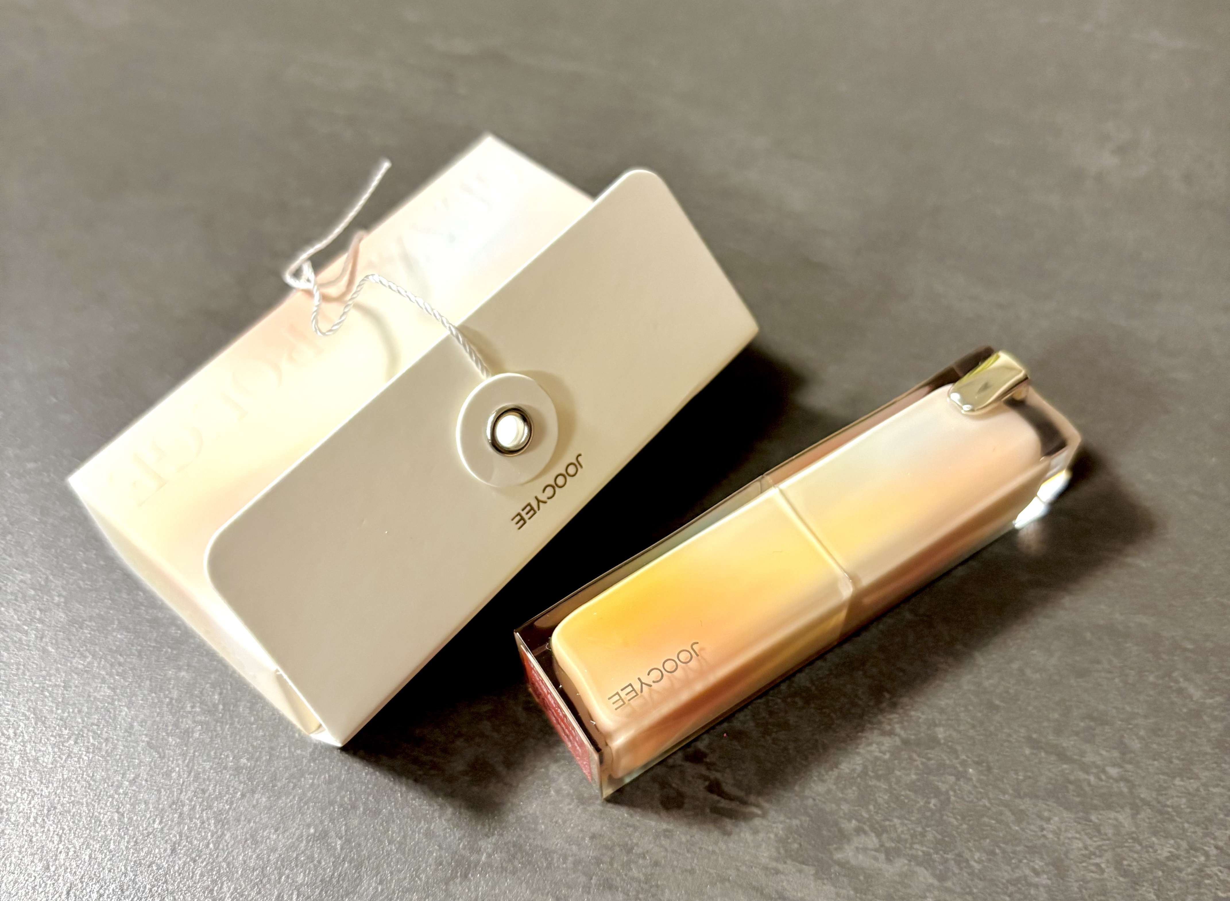 Joocyee グレーズフィルムルージュ/Joocyee/口紅を使ったクチコミ（1枚目）