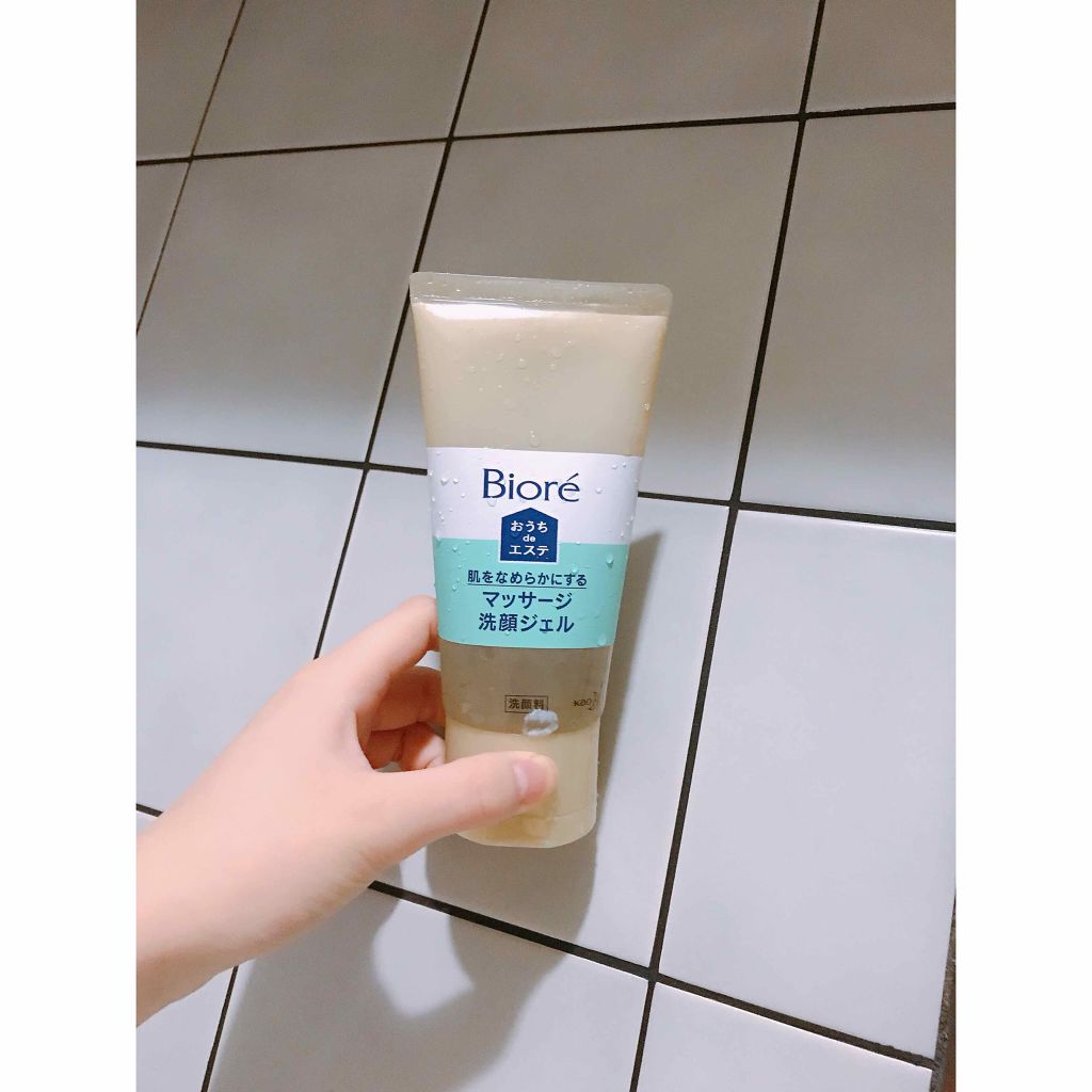 おうちdeエステ 肌をやわららかくする マッサージ洗顔ジェル/ビオレ/その他洗顔料を使ったクチコミ(1枚目)