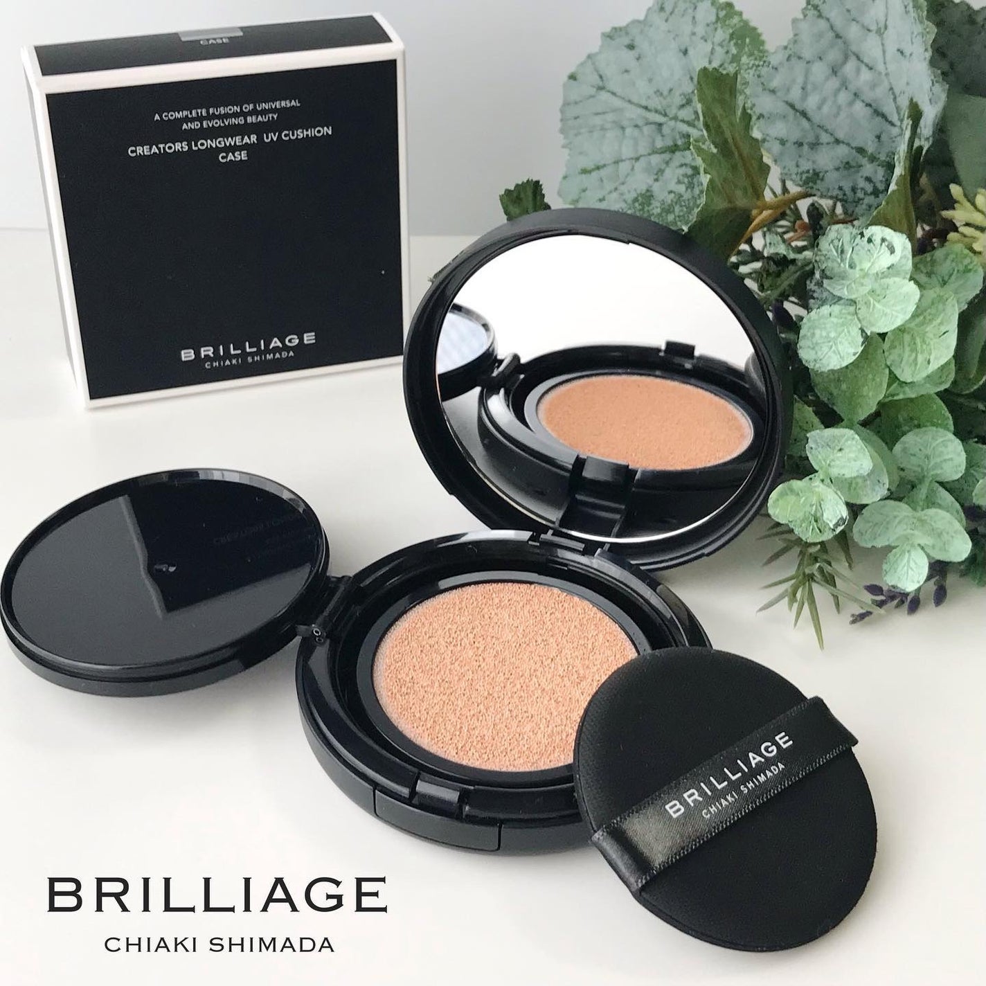 クリエイターズ ロングウェア UV クッション/ブリリアージュ/クッションファンデーションを使ったクチコミ(1枚目)