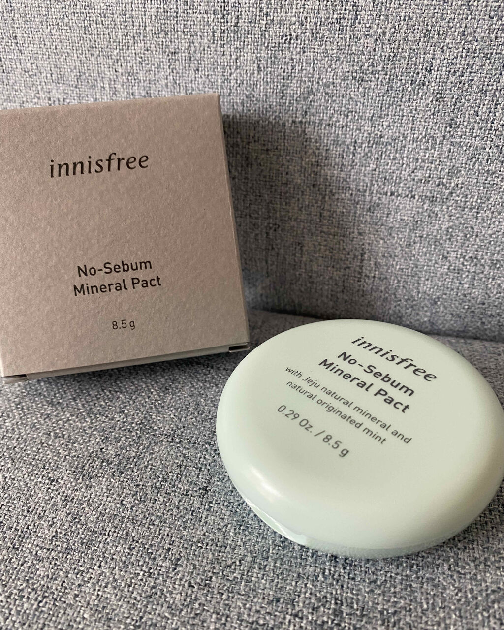 ノーセバム ミネラルパクト N/innisfree/プレストパウダーを使ったクチコミ（1枚目）