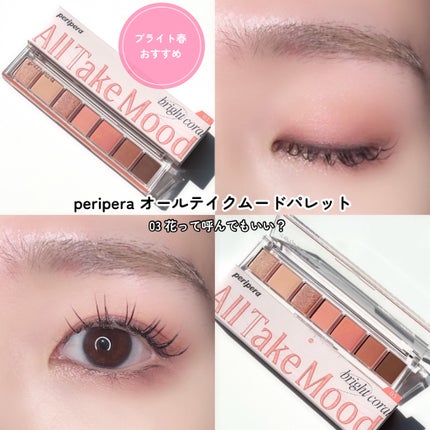 オール テイク ムード パレット(24AD)/PERIPERA/アイシャドウパレットを使ったクチコミ(7枚目)