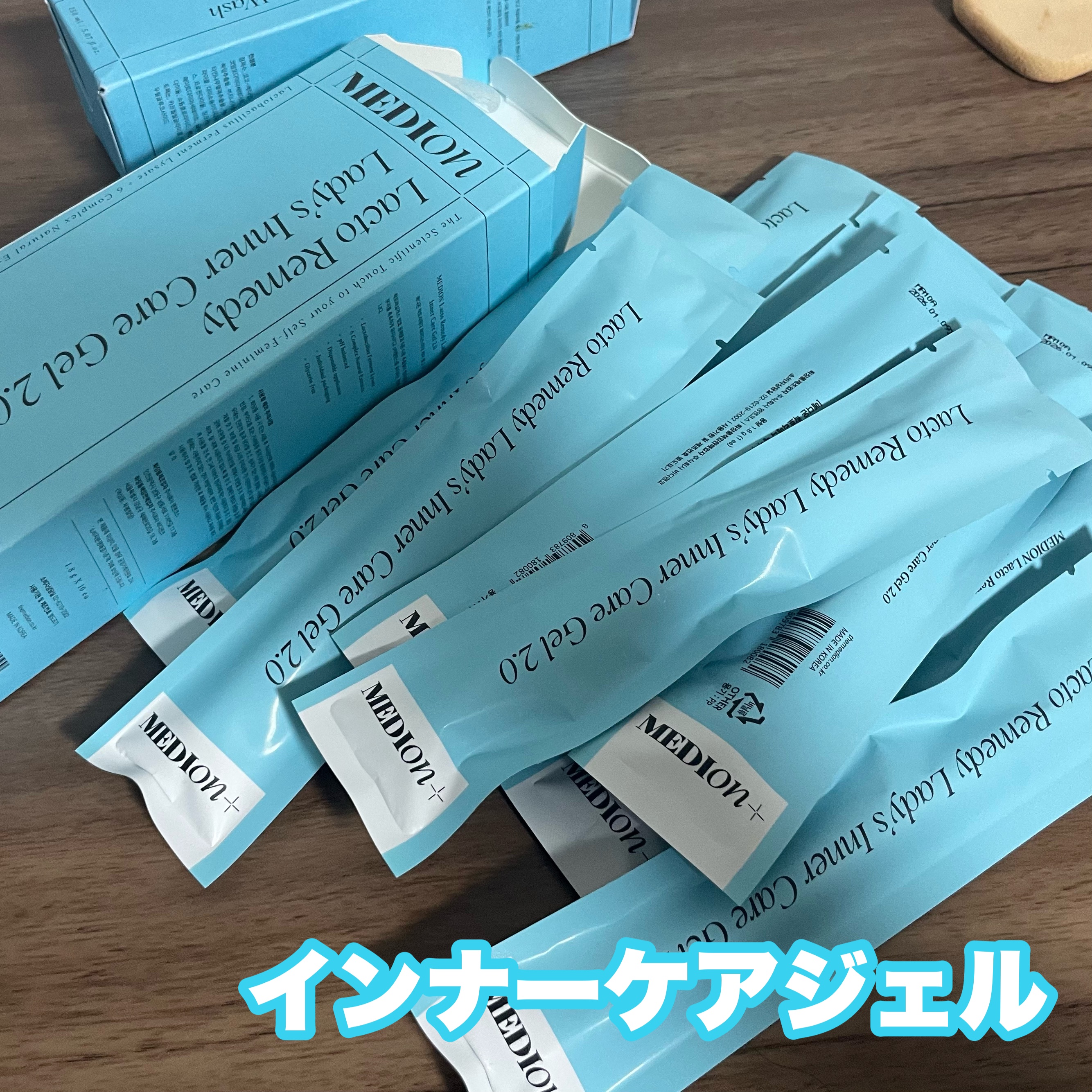 LACTOMEDI LACTOMEDI Femine Wipesのクチコミ「MEDION

デリケートゾーンケアに❤️

フォーミングウォッシュ
インナーケアジェル
グリ.....」（3枚目）