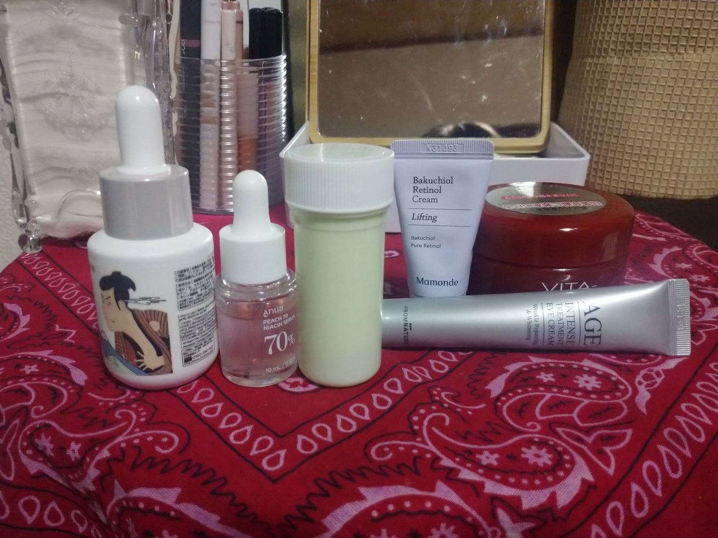 ビタコンプレックスA ジェルマスク/セルレ/フェイスクリームを使ったクチコミ(3枚目)