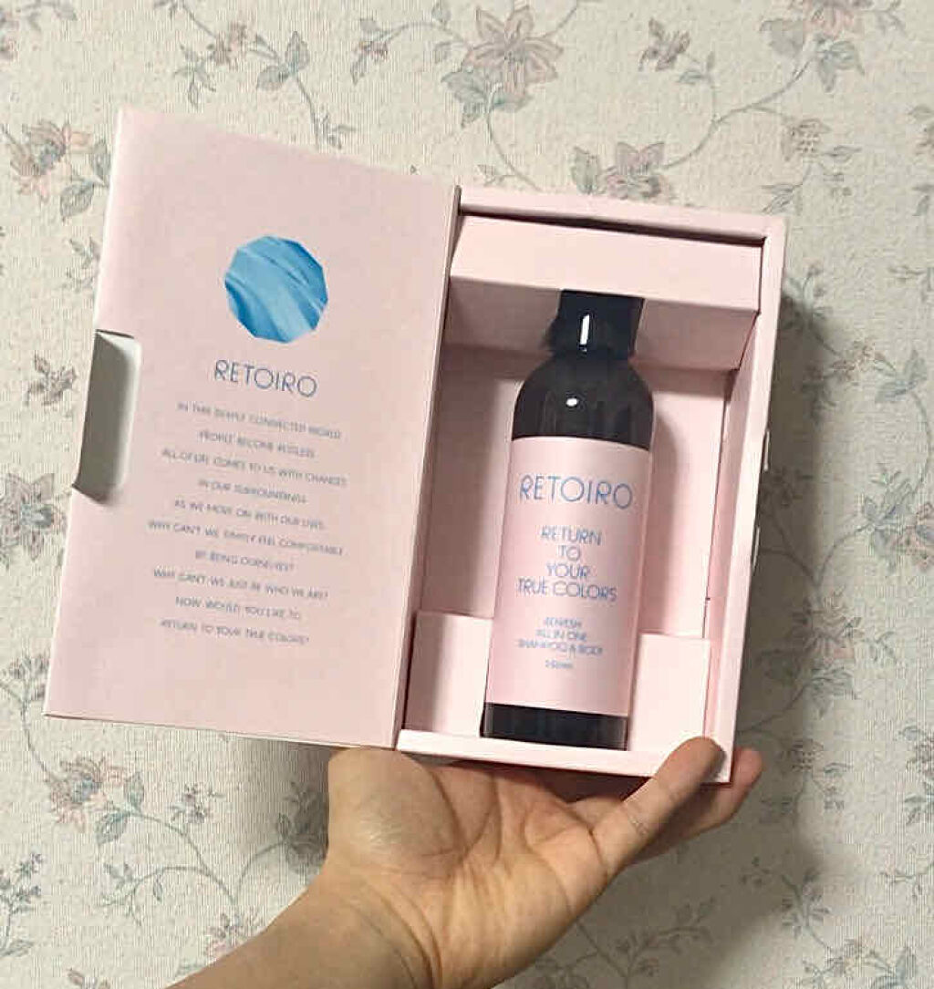 リフレッシュ オールインワン シャンプー&ボディ/RETOIRO/市販シャンプーを使ったクチコミ（1枚目）
