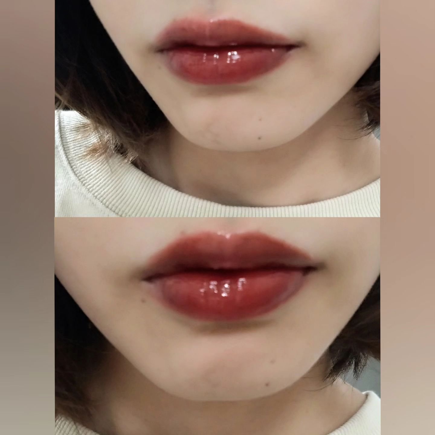 フルーティーグラムティント/Laka/リップティントを使ったクチコミ（3枚目）