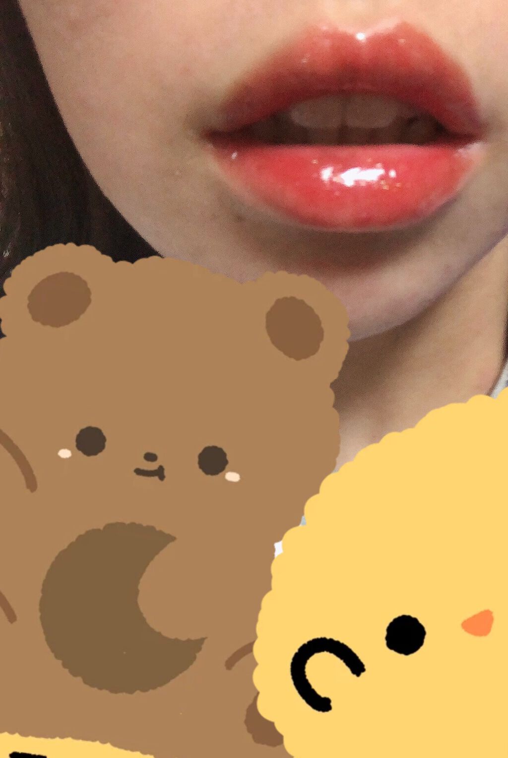 アピュー ジューシーパン スパークリングティント/A’pieu/口紅を使ったクチコミ（3枚目）