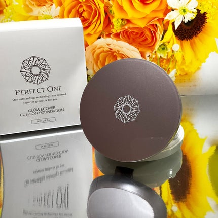 グロウ&カバークッションファンデーション/パーフェクトワン/クッションファンデーションを使ったクチコミ(6枚目)