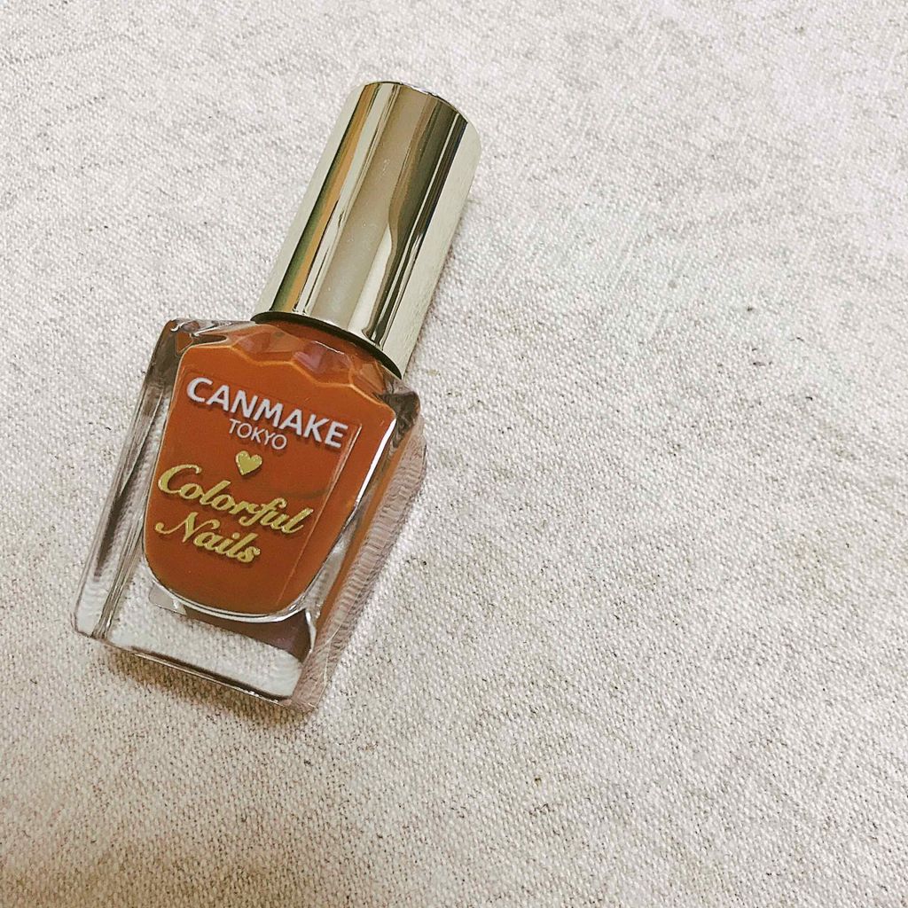カラフルネイルズ N36 ビターキャラメル/キャンメイク/マニキュアを使ったクチコミ（2枚目）