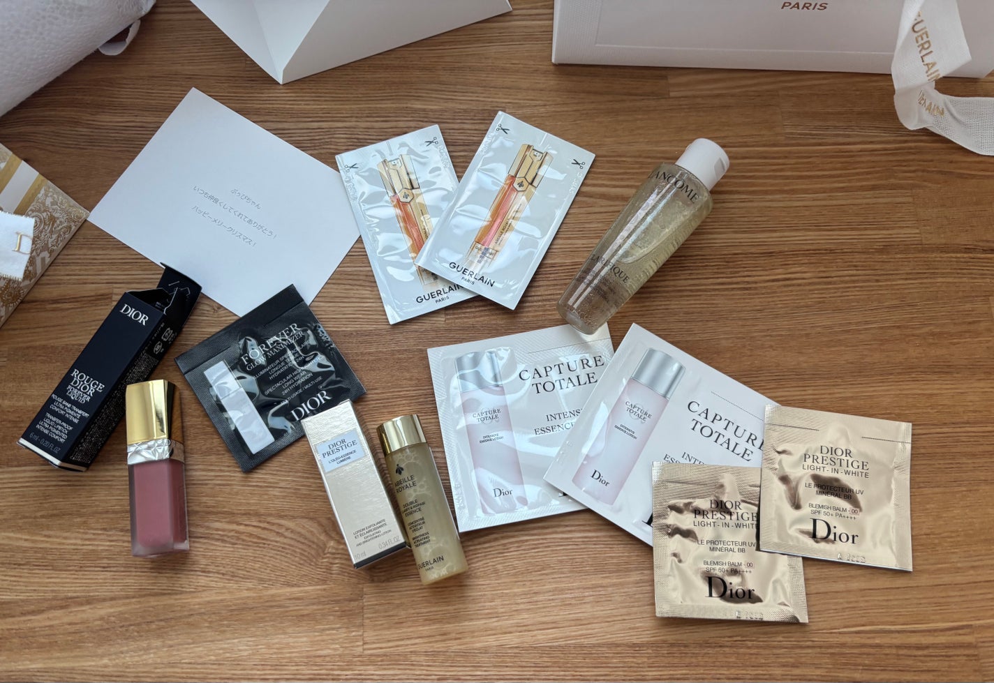 ルージュ ディオール フォーエヴァー リキッド シークイン(クリスマス コレクション 2024 限定品)/Dior/口紅・グロス・リップライナー・リップケアを使ったクチコミ(3枚目)