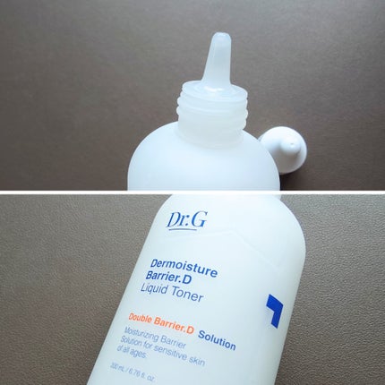 ザモイスチャーバリアDリキッドトナー/Dr.G/化粧水を使ったクチコミ(3枚目)