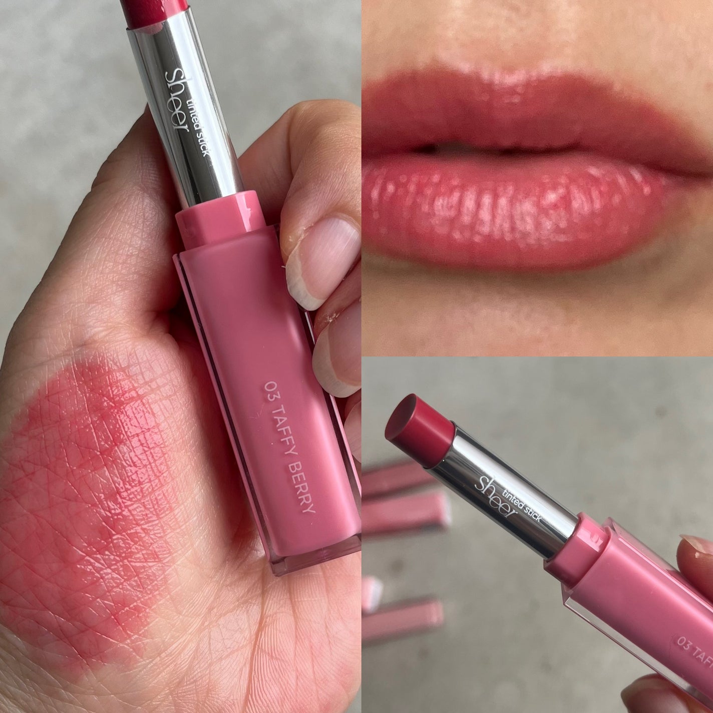 シアーティンテッドスティック/rom&nd/口紅を使ったクチコミ(2枚目)