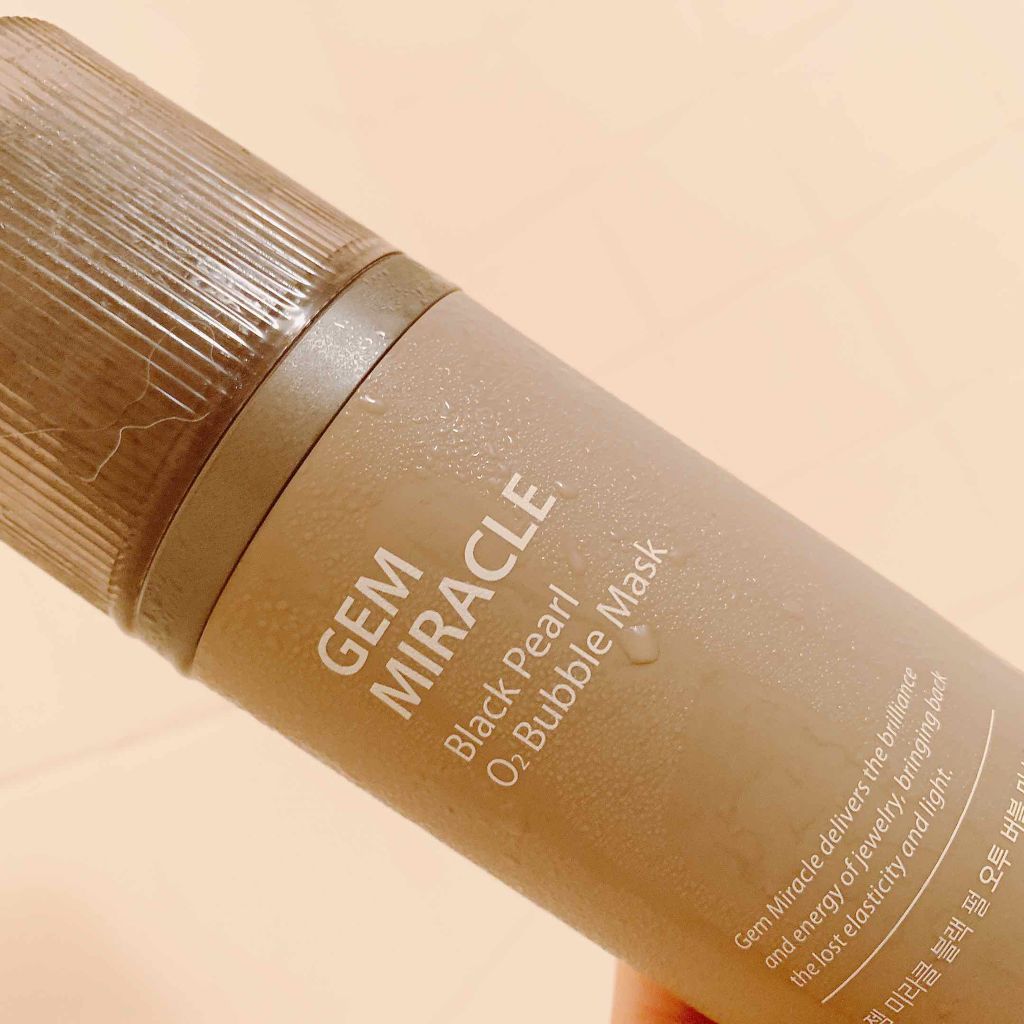 ジェムミラクル ブラックパール O2バブルマスク/the SAEM/洗い流すパック・マスクを使ったクチコミ（1枚目）
