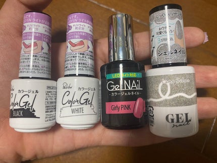 ジェルネイル(ライト対応)/セリア/ジェルネイルを使ったクチコミ(3枚目)