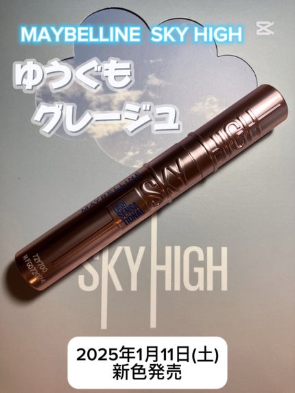スカイハイ/MAYBELLINE NEW YORK/マスカラを使ったクチコミ(1枚目)