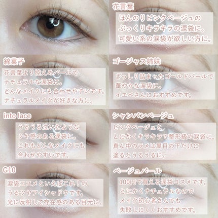 ジューシーピュアアイズ/キャンメイク/アイシャドウパレットを使ったクチコミ(5枚目)