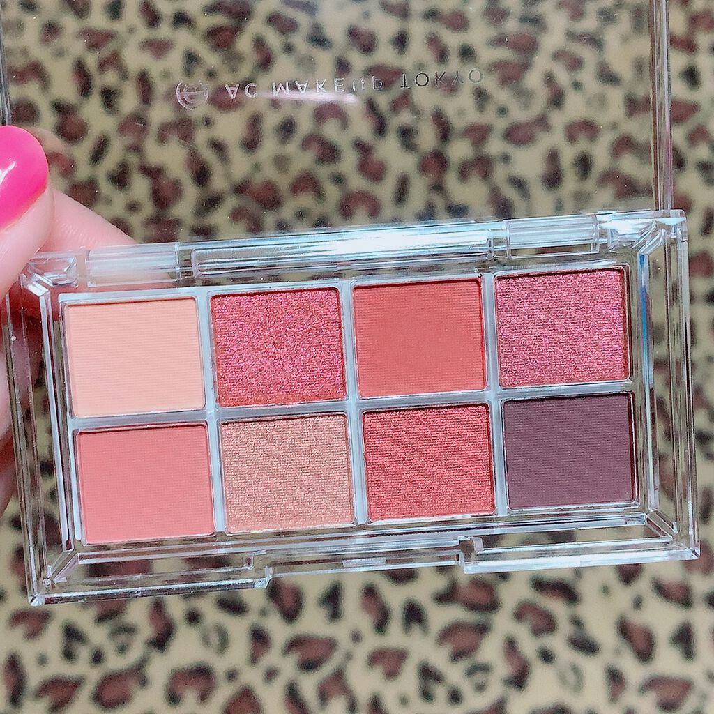 ACメイクアップアイパレット/セリア/アイシャドウパレットを使ったクチコミ（2枚目）