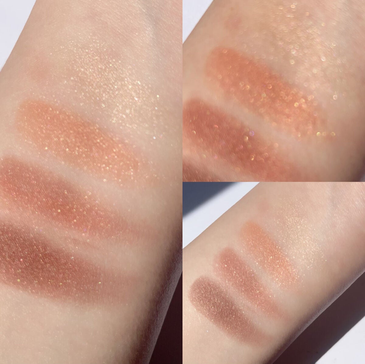 スキニーリッチシャドウ/excel/アイシャドウパレットを使ったクチコミ(5枚目)