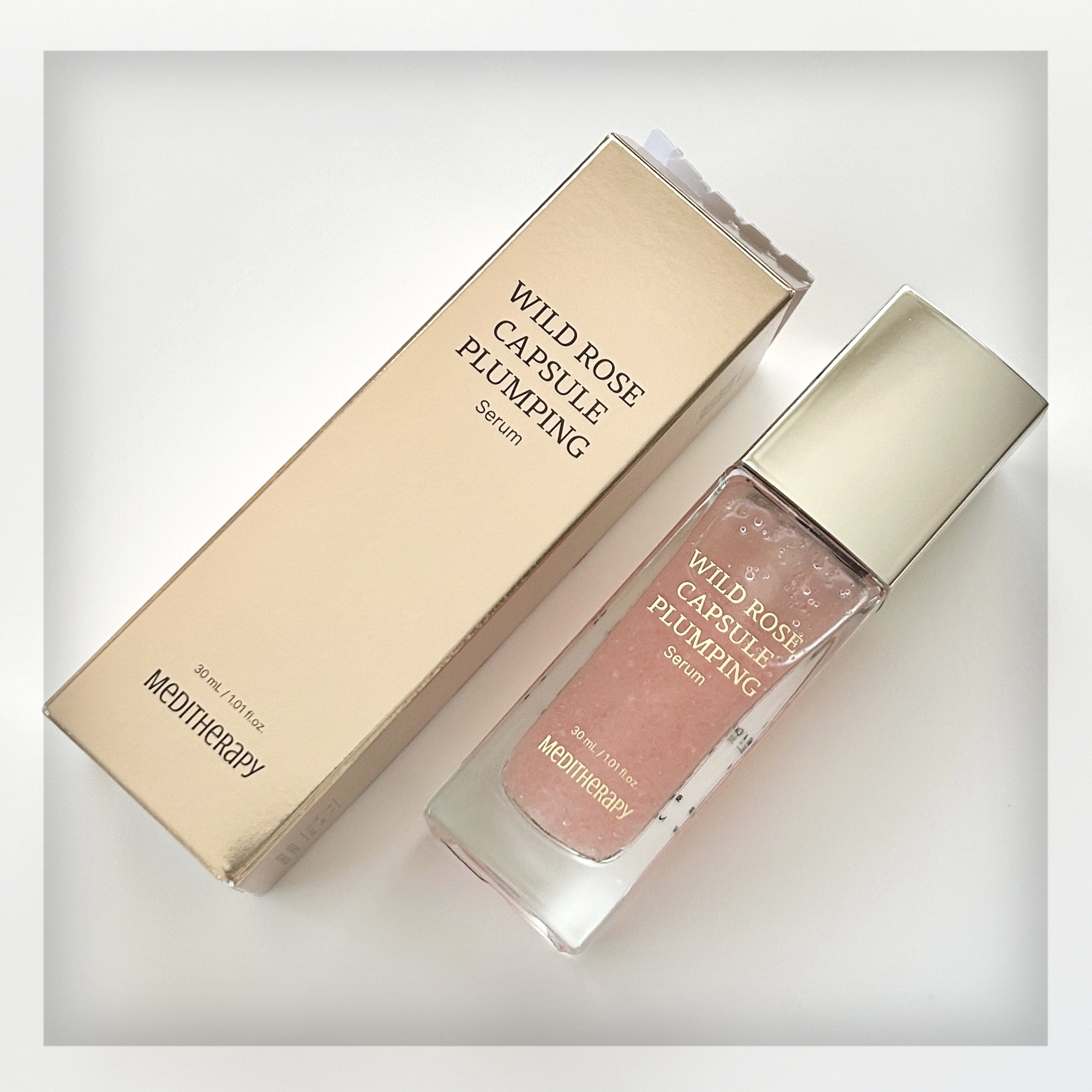 ワイルドローズカプセルプランニングセラム30ml/MEDITHERAPY/美容液を使ったクチコミ（1枚目）