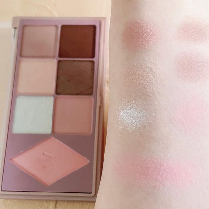 ウォンジョンヨ W デイリームードアップパレット /Wonjungyo/アイシャドウパレットを使ったクチコミ(5枚目)