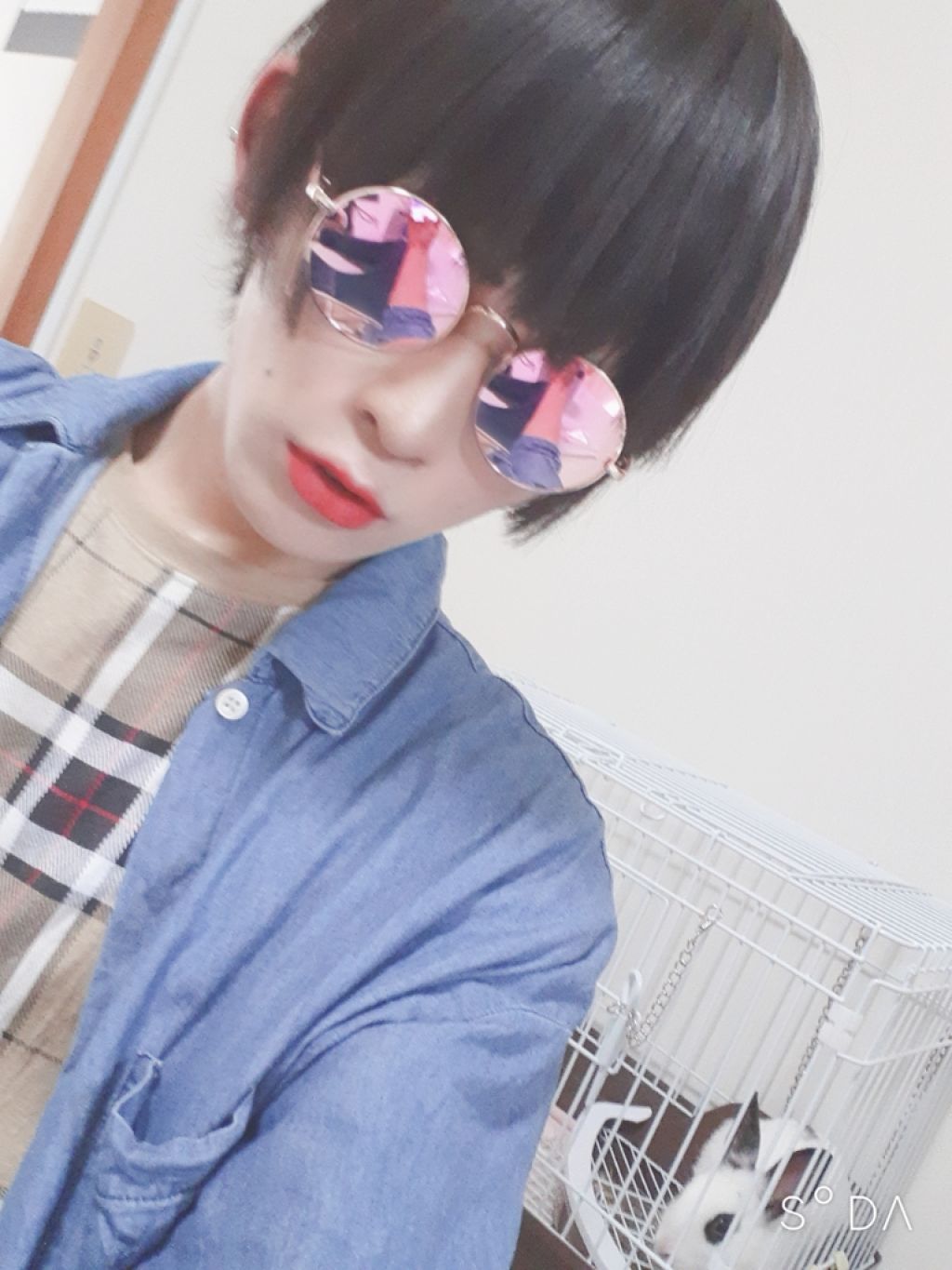 ルージュ ヴォリュプテ シャイン/YVES SAINT LAURENT BEAUTE/口紅を使ったクチコミ（3枚目）