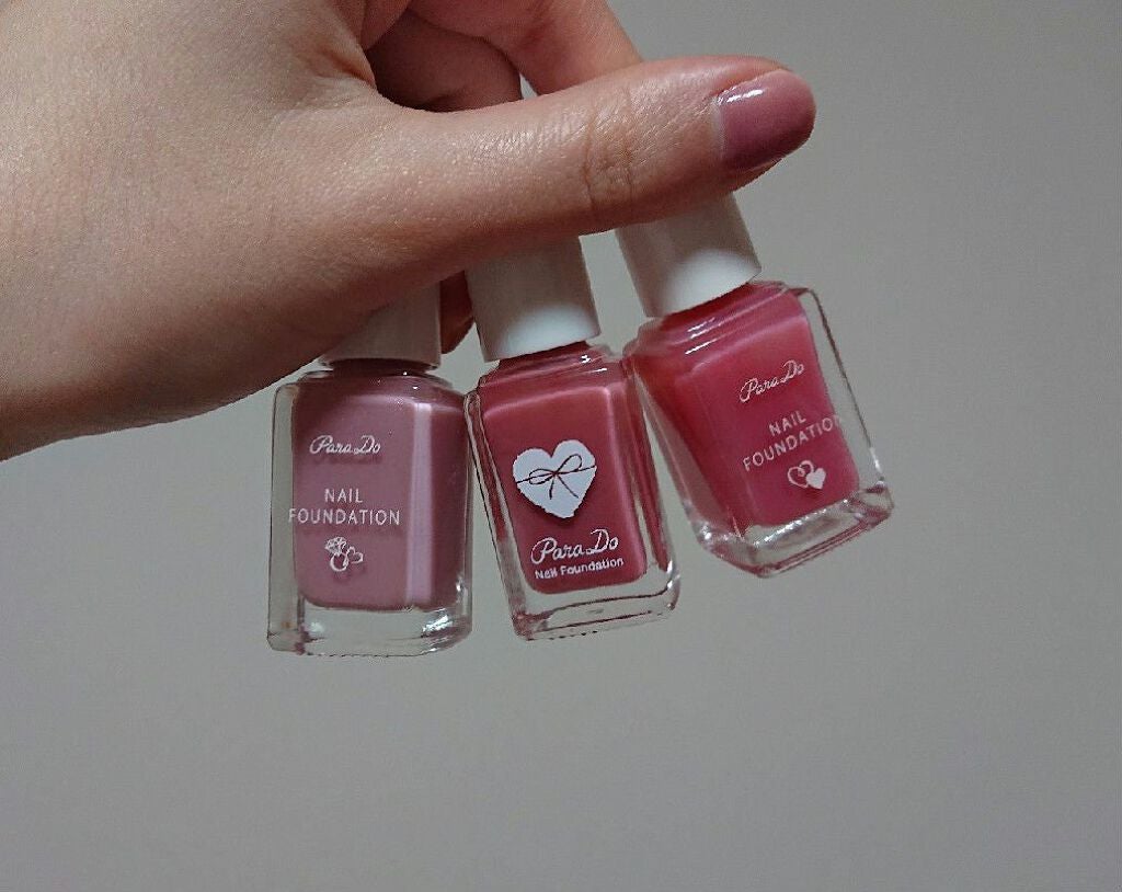 ネイルファンデーション/パラドゥ/マニキュアを使ったクチコミ(4枚目)