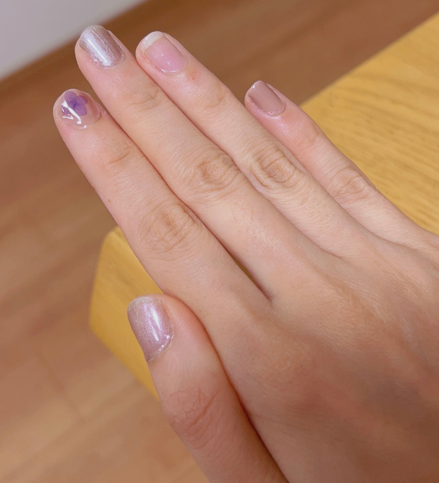 ネイルシール/セリア/ネイルシールを使ったクチコミ(8枚目)