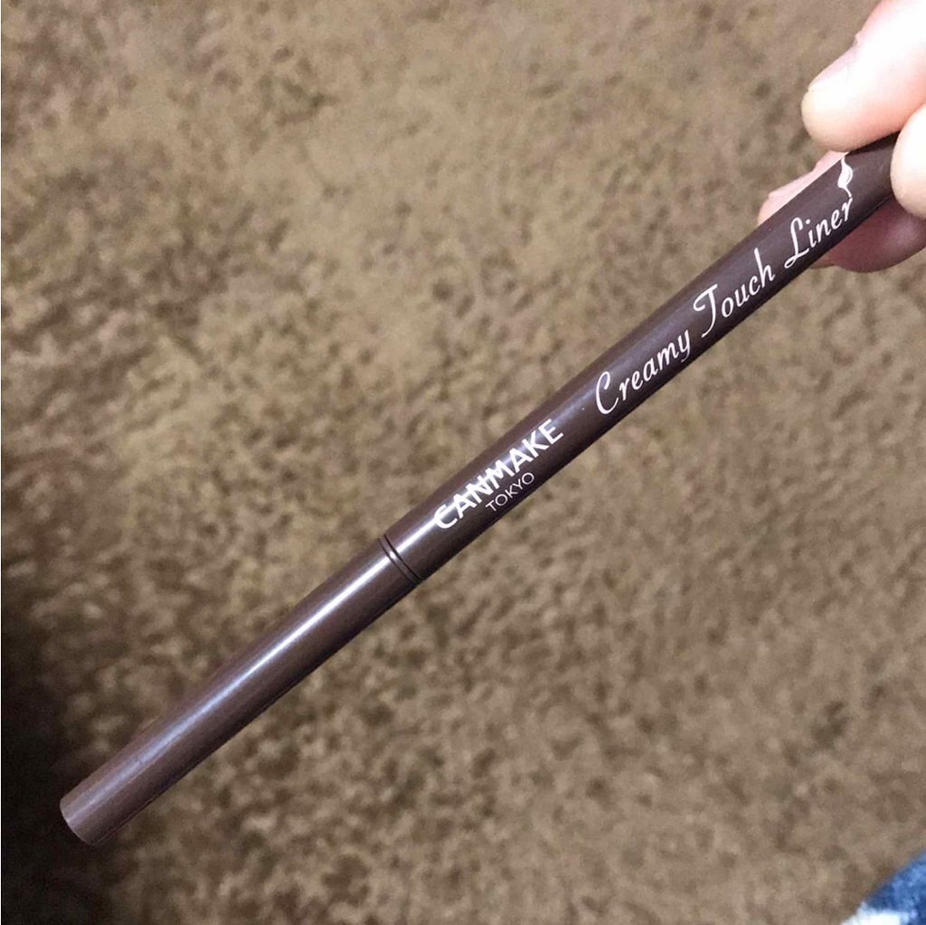 クリーミータッチライナー/キャンメイク/ジェルアイライナーを使ったクチコミ(1枚目)