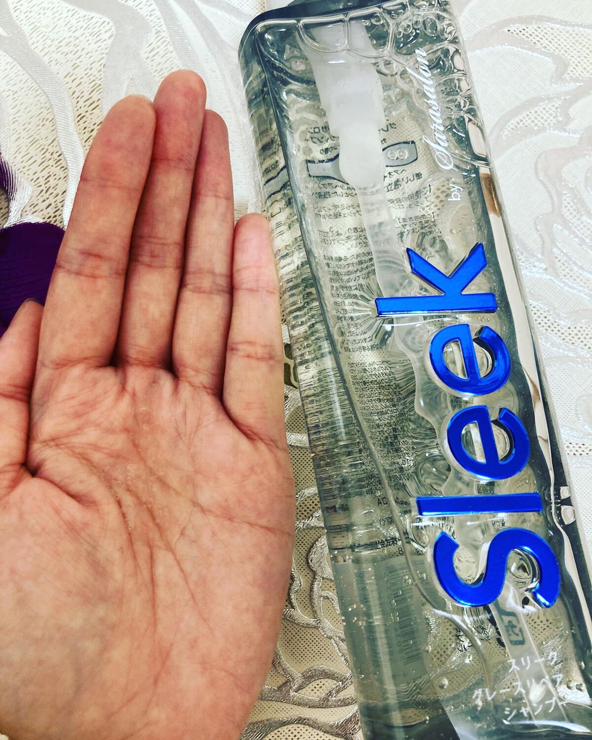 グレースリペアシャンプー／トリートメント/スリーク by サラサロン/市販シャンプーを使ったクチコミ（3枚目）