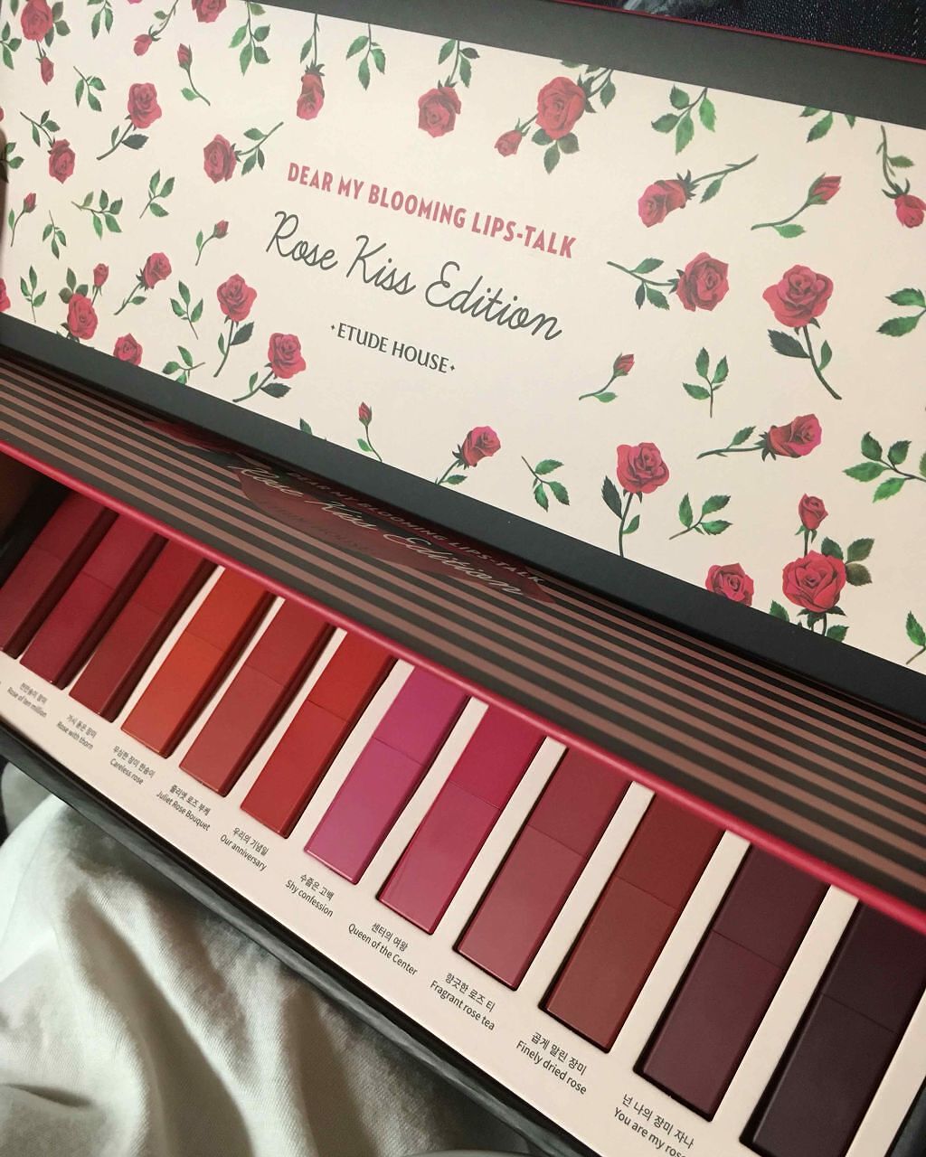 ディアマイブルーミングリップストーク ローズキスエディション/ETUDE/口紅を使ったクチコミ（1枚目）