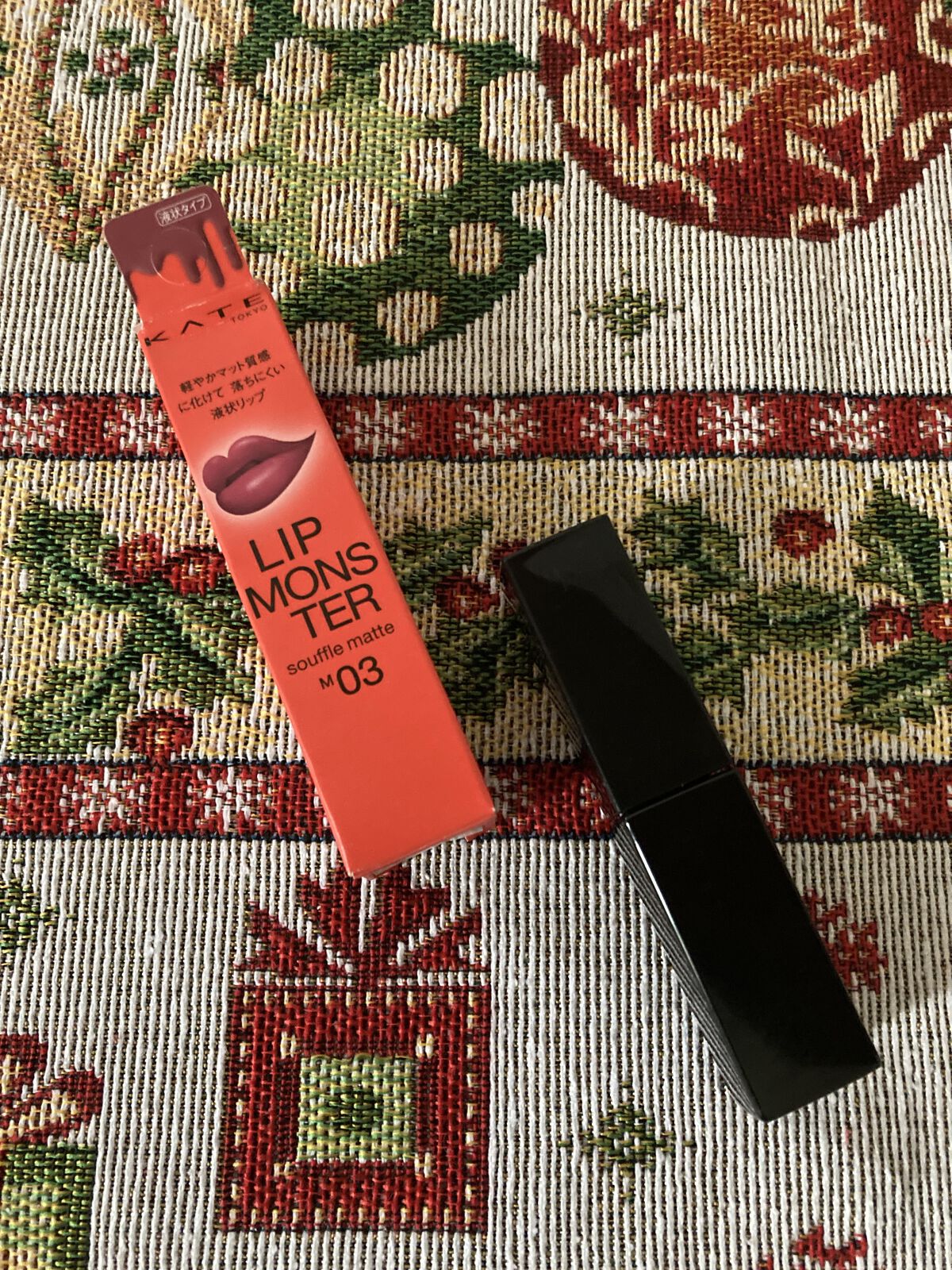 リップモンスター スフレマット/KATE/口紅を使ったクチコミ（1枚目）