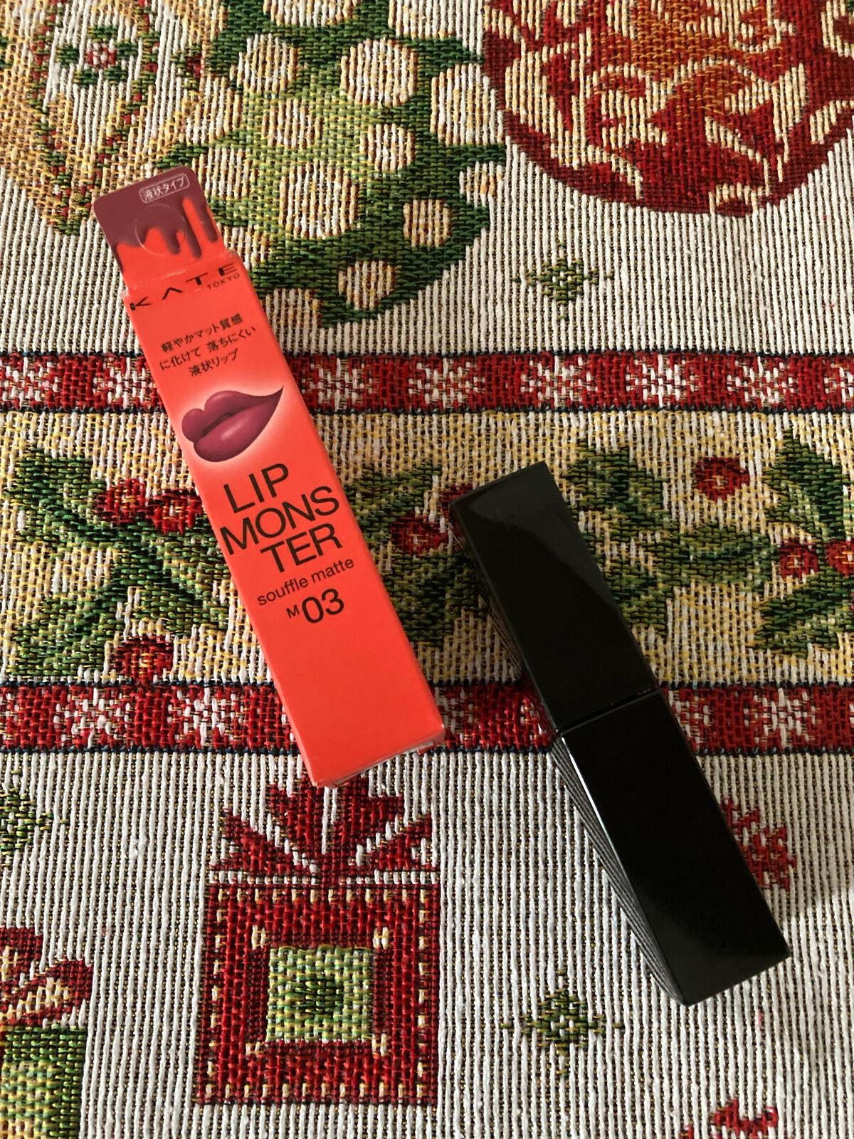 リップモンスター スフレマット/KATE/口紅を使ったクチコミ(1枚目)