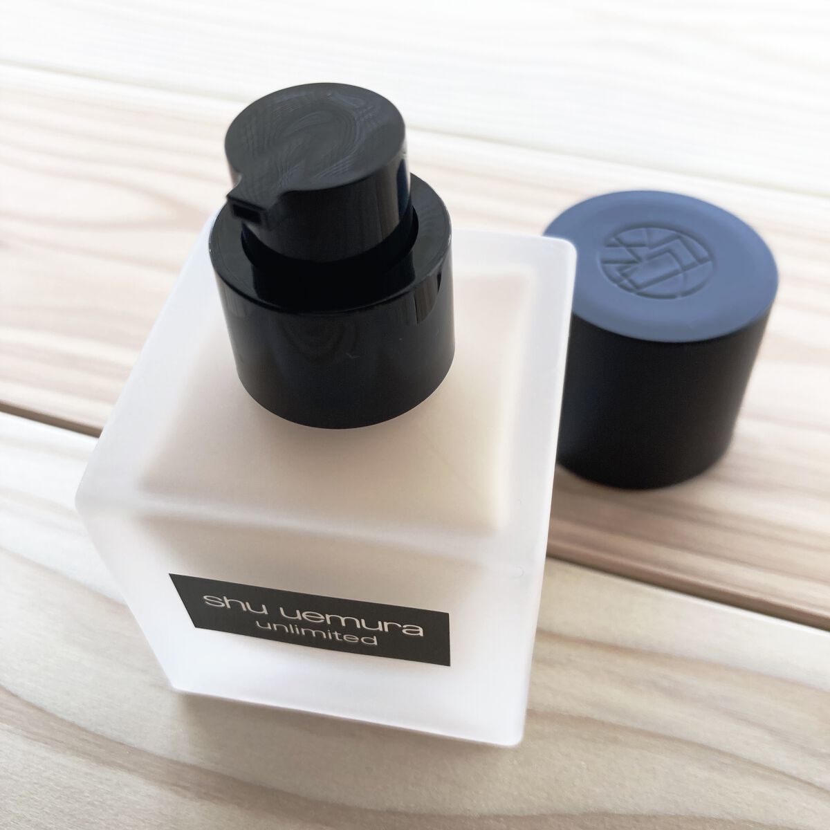 （旧）アンリミテッド ラスティング フルイド/shu uemura/リキッドファンデーションを使ったクチコミ（2枚目）